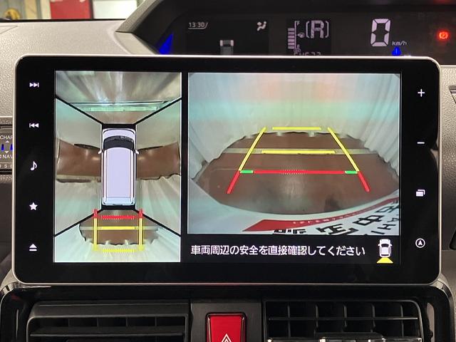 タントカスタムＸセレクション下取車　ナビＴＶ　ＤＶＤ再生　Ｂｌｕｅｔｏｏｔｈ　ＥＴＣ付　ドライブレコーダー　パノラマカメラ　衝突回避支援　オートライト　ＬＥＤ　スマートキー　アイドリングストップ　両側電動スライドドア（長崎県）の中古車