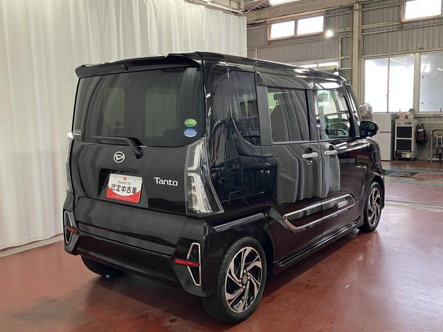 タントカスタムＲＳスタイルセレクション下取車　ナビＴＶ　ＤＶＤ再生　Ｂｌｕｅｔｏｏｔｈ　ＥＴＣ　ドライブレコーダー　パノラマモニター　両側電動スライドドア　ターボエンジン　アイドリングストップ　スマートキー　衝突安全ボディ　整備記録簿（長崎県）の中古車