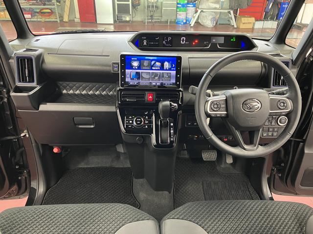 タントカスタムＲＳスタイルセレクション下取車　ナビＴＶ　ＤＶＤ再生　Ｂｌｕｅｔｏｏｔｈ　ＥＴＣ　ドライブレコーダー　パノラマモニター　両側電動スライドドア　ターボエンジン　アイドリングストップ　スマートキー　衝突安全ボディ　整備記録簿（長崎県）の中古車