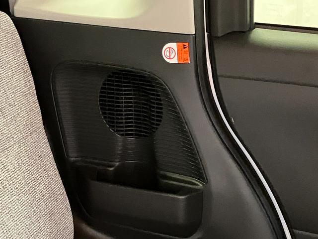 ムーヴキャンバスストライプスＧ届出済未使用車　展示車　踏み間違い防止　セキュリティ　　禁煙　プッシュスタートスマートキー　電格ミラー　ＬＥＤヘッドライト　シートヒーター　キーフリーシステム　車線逸脱警告　オートハイビーム（長崎県）の中古車