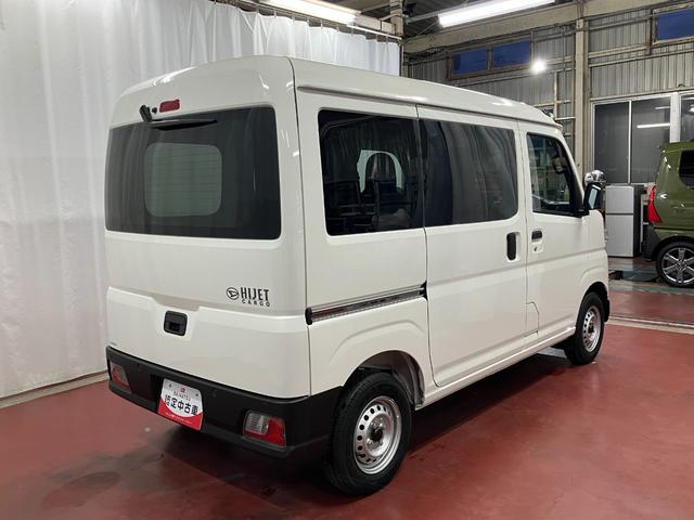 ハイゼットカーゴＤＸ届出済未使用車　展示車　誤発進抑制　禁煙　両側スライド　デュアルエアバッグ　キーフリーシステム　レーンアシスト　横滑り防止機能　ワンオーナー車　安全ボディ　アイドリングストップ　オートライト　記録簿（長崎県）の中古車