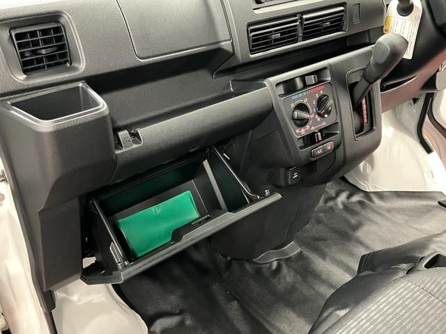 ハイゼットカーゴＤＸ届出済未使用車　展示車　誤発進抑制　禁煙　両側スライド　デュアルエアバッグ　キーフリーシステム　レーンアシスト　横滑り防止機能　ワンオーナー車　安全ボディ　アイドリングストップ　オートライト　記録簿（長崎県）の中古車