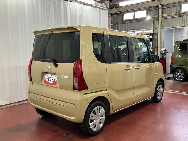 タントＸ届出済未使用車　展示車　衝突低減ブレーキ　運転席シートヒーター　禁煙　スマートキー　電格ミラー　ＬＥＤライト　アイドリングストップ　１オーナー　イモビライザー　両側スライド片側電動　オートハイビーム（長崎県）の中古車