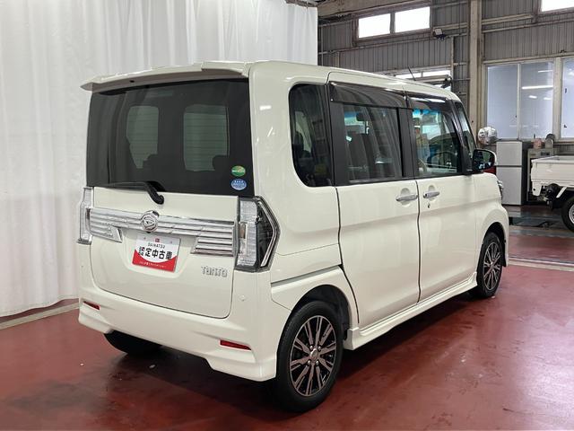 タントカスタムＸ　トップエディションリミテッドＳＡIII下取車　両側オートスライドドア　ブルートゥース　ナビＴＶ　記録簿　ＬＥＤライト　オートライト　衝突安全ボディ　電動格納ドアミラー　ＤＶＤ　シートヒーター　ＥＴＣ　スマートキー　ベンチシート（長崎県）の中古車