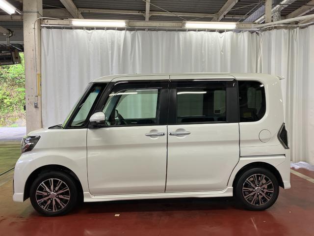 タントカスタムＸ　トップエディションリミテッドＳＡIII下取車　両側オートスライドドア　ブルートゥース　ナビＴＶ　記録簿　ＬＥＤライト　オートライト　衝突安全ボディ　電動格納ドアミラー　ＤＶＤ　シートヒーター　ＥＴＣ　スマートキー　ベンチシート（長崎県）の中古車