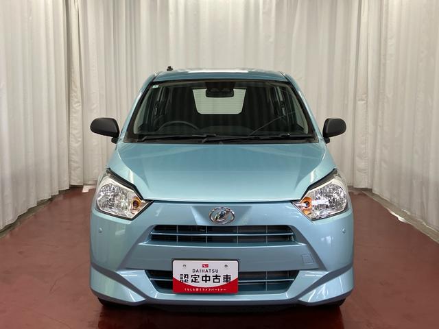 ミライースＬ　ＳＡIIIひょう害車　届出済未使用車　展示車　アイドリングストップ　禁煙　レーンキープアシスト　１オーナ　イモビライザー　横滑防止　オートハイビーム　キーレス　ＡＢＳ　オートライト　衝突安全ボディ　記録簿（長崎県）の中古車