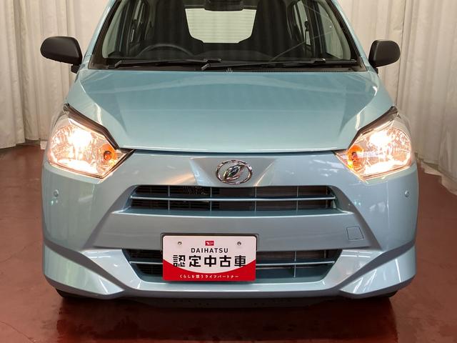 ミライースＬ　ＳＡIIIひょう害車　届出済未使用車　展示車　アイドリングストップ　禁煙　レーンキープアシスト　１オーナ　イモビライザー　横滑防止　オートハイビーム　キーレス　ＡＢＳ　オートライト　衝突安全ボディ　記録簿（長崎県）の中古車