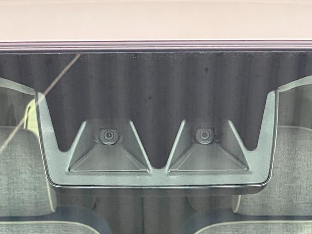 ムーヴキャンバスストライプスＧひょう害車　届出済未使用車　展示車　両側パワードア　スマートキー　軽減ブレーキ　禁煙　セキュリティ　電格ミラー　ＬＥＤライト　レーンキープ　フロントベンチシート　シ−トヒ−タ−（長崎県）の中古車