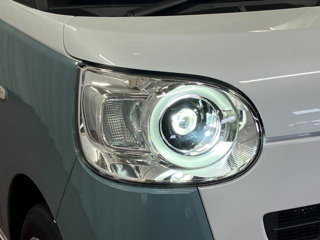 ムーヴキャンバスストライプスＧひょう害車　届出済未使用車　展示車　両側パワードア　スマートキー　軽減ブレーキ　禁煙　セキュリティ　電格ミラー　ＬＥＤライト　レーンキープ　フロントベンチシート　シ−トヒ−タ−（長崎県）の中古車