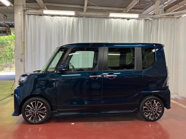 タントカスタムＲＳひょう害車　届出済未使用車　展示車　禁煙　タ−ボ　１オーナー　スマートキー　アルミホイール　ＡＢＳ　エアバック　記録簿　両側パワースライドドア　電格ドアミラー　ＬＥＤライト（長崎県）の中古車