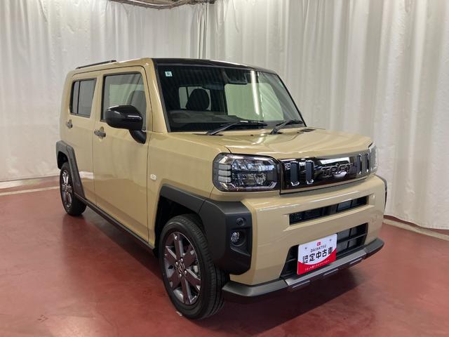 タフトＧ　ダーククロムベンチャー届出済未使用車　展示車　１オーナー車　衝突被害軽減装置　禁煙　電動格納式ドアミラー　盗難防止　アイドリングストップ　衝突安全ボディ　記録簿　キーフリー　スカイルーフ　ＬＥＤヘッドライト　シートヒーター（長崎県）の中古車