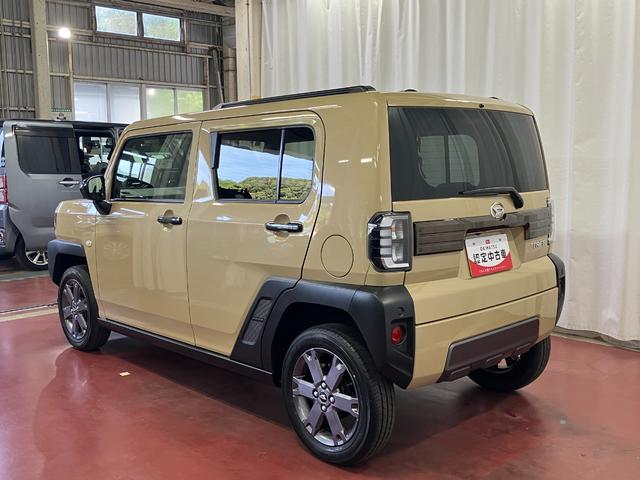 タフトＧ　ダーククロムベンチャー届出済未使用車　展示車　１オーナー車　衝突被害軽減装置　禁煙　電動格納式ドアミラー　盗難防止　アイドリングストップ　衝突安全ボディ　記録簿　キーフリー　スカイルーフ　ＬＥＤヘッドライト　シートヒーター（長崎県）の中古車