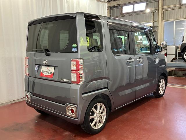 ウェイクＬ　ＳＡIII下取車　車線逸脱警報装置　イモビライザー　アイドリングストップ　両側パワースライドドア　電動格納式ドアミラー　フルセグＴＶ　ＡＵＴＯライト　アルミホイール　ＤＶＤ再生　定期点検記録簿　ＥＴＣ（長崎県）の中古車