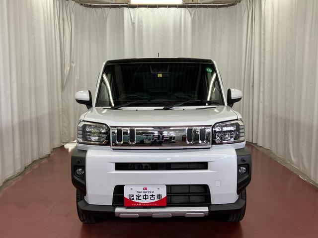 タフトＧターボ　クロムベンチャー下取車　衝突回避支援ブレーキ機能　衝突安全ボディ　オートライト　ターボモデル　盗難防止システム　アダプティブクルーズコントロール　シートヒータ付き　キーフリー　ＬＥＤヘットライト　スマートキー　記録簿（長崎県）の中古車