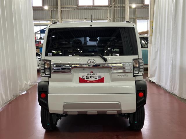 タフトＧターボ　クロムベンチャー下取車　衝突回避支援ブレーキ機能　衝突安全ボディ　オートライト　ターボモデル　盗難防止システム　アダプティブクルーズコントロール　シートヒータ付き　キーフリー　ＬＥＤヘットライト　スマートキー　記録簿（長崎県）の中古車