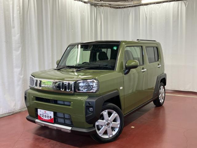 タフトＧ　クロムベンチャー届出済未使用車　元展示車　衝突回避支援システム　アイドリングストップ　車線逸脱警報　バックモニター　電動格納式ミラー　１オーナー　禁煙　前席シートヒーター　ＬＥＤヘッドライト　セキュリティアラーム（長崎県）の中古車