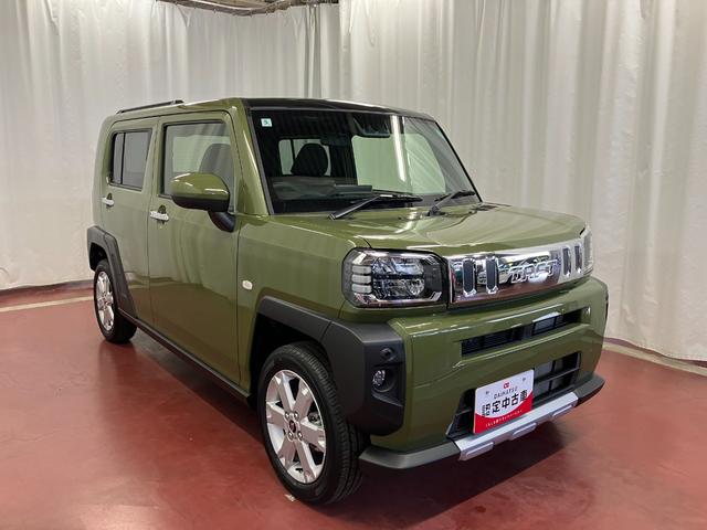 タフトＧ　クロムベンチャー届出済未使用車　元展示車　衝突回避支援システム　アイドリングストップ　車線逸脱警報　バックモニター　電動格納式ミラー　１オーナー　禁煙　前席シートヒーター　ＬＥＤヘッドライト　セキュリティアラーム（長崎県）の中古車