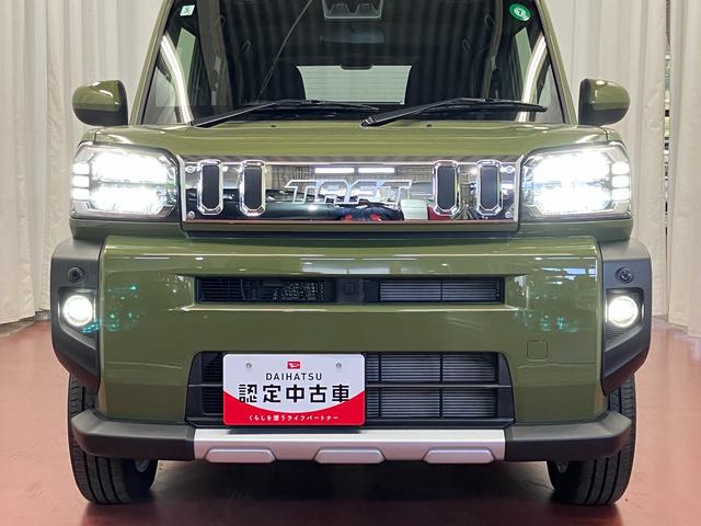タフトＧ　クロムベンチャー届出済未使用車　元展示車　衝突回避支援システム　アイドリングストップ　車線逸脱警報　バックモニター　電動格納式ミラー　１オーナー　禁煙　前席シートヒーター　ＬＥＤヘッドライト　セキュリティアラーム（長崎県）の中古車