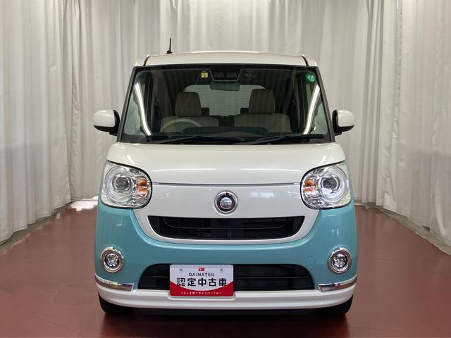 ムーヴキャンバスＧメイクアップ　ＳＡIII下取車　オートライト　両側パワースラドア　ＬＥＤヘッドランプ　電動格納ミラー　スマートキー　バックモニター　ＤＶＤ再生　ナビＴＶ　オートマチックハイビーム　ＥＴＣ　衝突安全ボディ　フルセグ　記録簿（長崎県）の中古車