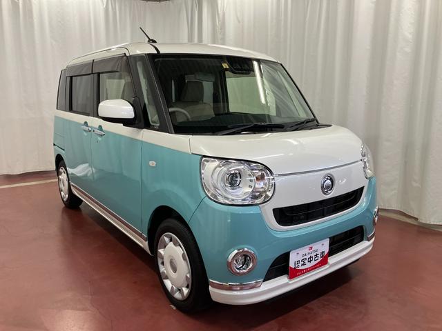 ムーヴキャンバスＧメイクアップ　ＳＡIII下取車　オートライト　両側パワースラドア　ＬＥＤヘッドランプ　電動格納ミラー　スマートキー　バックモニター　ＤＶＤ再生　ナビＴＶ　オートマチックハイビーム　ＥＴＣ　衝突安全ボディ　フルセグ　記録簿（長崎県）の中古車