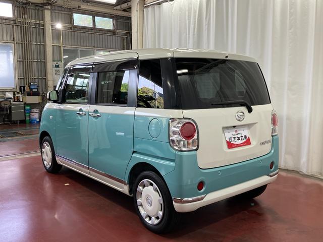 ムーヴキャンバスＧメイクアップ　ＳＡIII下取車　オートライト　両側パワースラドア　ＬＥＤヘッドランプ　電動格納ミラー　スマートキー　バックモニター　ＤＶＤ再生　ナビＴＶ　オートマチックハイビーム　ＥＴＣ　衝突安全ボディ　フルセグ　記録簿（長崎県）の中古車