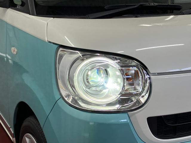 ムーヴキャンバスＧメイクアップ　ＳＡIII下取車　オートライト　両側パワースラドア　ＬＥＤヘッドランプ　電動格納ミラー　スマートキー　バックモニター　ＤＶＤ再生　ナビＴＶ　オートマチックハイビーム　ＥＴＣ　衝突安全ボディ　フルセグ　記録簿（長崎県）の中古車