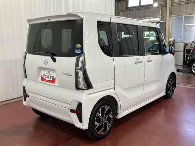タントカスタムＸひょう害車　レンタカーアップ　踏み間違い防止　アイドリングストップ　キーフリーキー　バックカメラ付　両パワースライドドア　スマートキー＆プッシュスタート　ハイビームアシスト　オートライト　ＥＴＣ（長崎県）の中古車