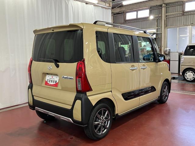 タントファンクロスひょう害車　アイドリングストップ車　レーダーブレーキ　１オーナー　両側オートスライドドア　オートハイビーム　車線逸脱警報　前席シートヒーター　イモビライザー　ＬＥＤライト　スマートキー　衝突安全ボディ（長崎県）の中古車
