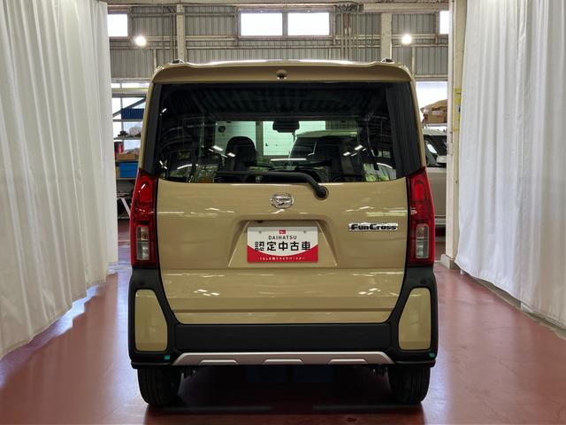 タントファンクロスひょう害車　アイドリングストップ車　レーダーブレーキ　１オーナー　両側オートスライドドア　オートハイビーム　車線逸脱警報　前席シートヒーター　イモビライザー　ＬＥＤライト　スマートキー　衝突安全ボディ（長崎県）の中古車