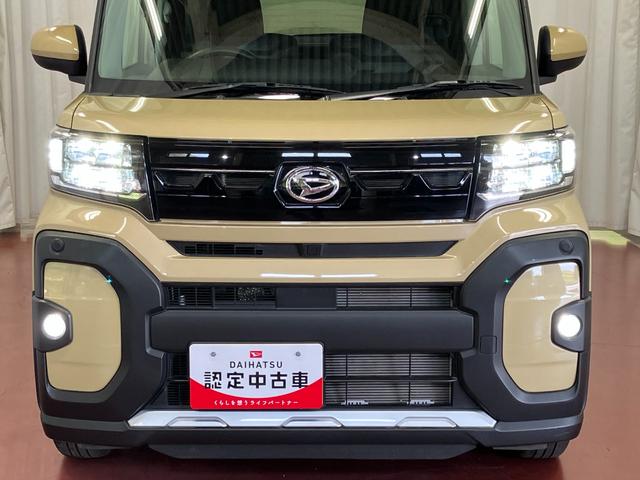 タントファンクロスひょう害車　アイドリングストップ車　レーダーブレーキ　１オーナー　両側オートスライドドア　オートハイビーム　車線逸脱警報　前席シートヒーター　イモビライザー　ＬＥＤライト　スマートキー　衝突安全ボディ（長崎県）の中古車