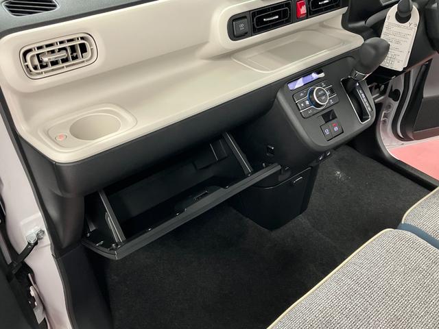 ムーヴキャンバスストライプスＧひょう害車　届出済未使用車　展示車　両側パワードア　スマートキー　禁煙　セキュリティアラーム　電格ミラー　ＬＥＤライト　レーンキープ　フロントベンチシート　シ−トヒ−タ−（長崎県）の中古車
