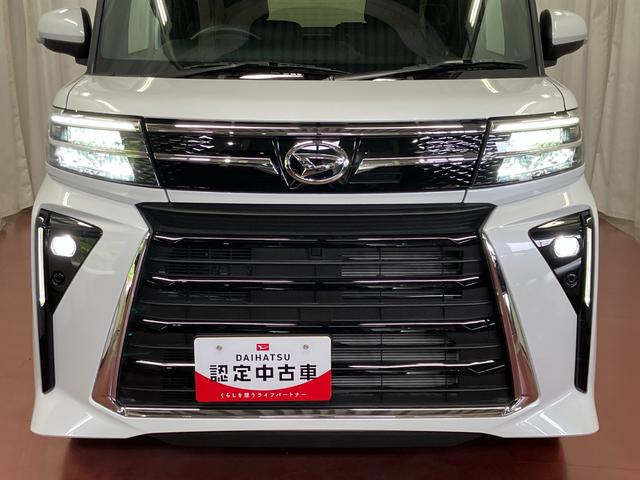 タントカスタムＸひょう害車　届出済未使用車　展示車　アイドリングストップ　両パワースライドドア　シートヒーター付き　スマートキー＆プッシュスタート　ハイビームアシスト　禁煙　オートライト　レーンキープ　盗難防止装置（長崎県）の中古車