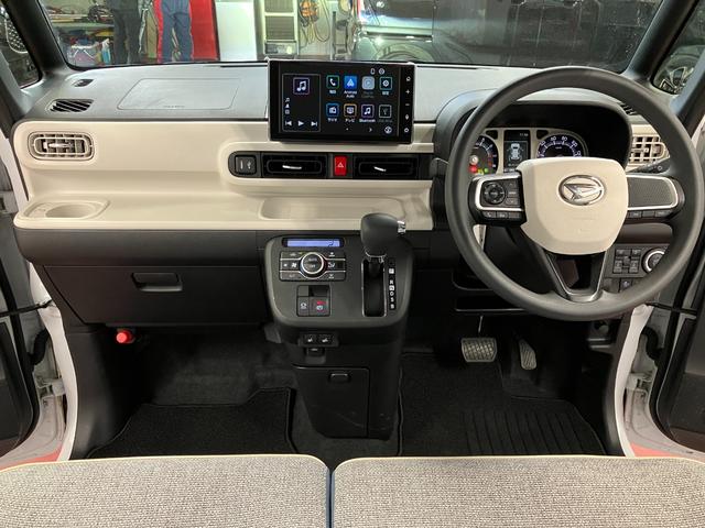 ムーヴキャンバスストライプスＧ両側パワースライドドア　スマートキー　プッシュスタート　軽減ブレーキ　ブルートゥースオーディオ　リアカメラ　セキュリティ　電格ミラー　フルセグＴＶ　ＬＥＤライト　レーンキープ　フロントベンチシート（長崎県）の中古車