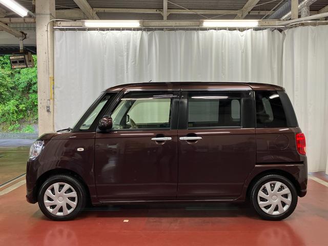 ムーヴキャンバスＬ　ＳＡIII下取車　ＤＶＤ再生　バックモニター　エアバック　記録簿　スマートキー　衝突被害軽減ブレーキ　電動格納式ドアミラー　横滑防止　セキュリティーアラーム　レーンアシスト　アイドリングストップ　衝突安全ボディ（長崎県）の中古車