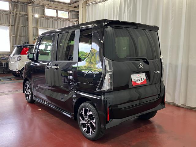 タントカスタムＸひょう害車　両側パワースライドドア　アイドリングストップ　踏み間違い防止　シートヒーター付き　スマートキー＆プッシュスタート　ハイビームアシスト　禁煙　オートライト　レーンキープ　盗難防止装置（長崎県）の中古車