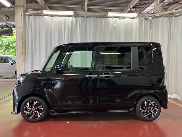 タントカスタムＸひょう害車　両側パワースライドドア　アイドリングストップ　踏み間違い防止　シートヒーター付き　スマートキー＆プッシュスタート　ハイビームアシスト　禁煙　オートライト　レーンキープ　盗難防止装置（長崎県）の中古車