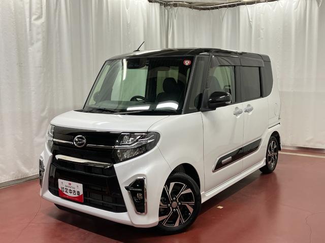 タントカスタムＸセレクション下取車　メモリーナビ　バックカメラ　ドラレコ　ＴＶ　衝突被害軽減ブレーキ　ＬＥＤランプ　スマートキー　アイドリングストップ　シートヒーター　ベンチシート　車線逸脱警報　オートライト　ＤＶＤ（長崎県）の中古車