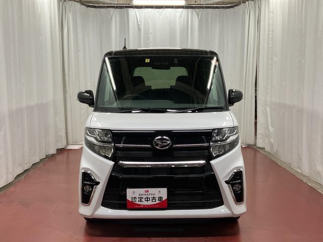 タントカスタムＸセレクション下取車　メモリーナビ　バックカメラ　ドラレコ　ＴＶ　衝突被害軽減ブレーキ　ＬＥＤランプ　スマートキー　アイドリングストップ　シートヒーター　ベンチシート　車線逸脱警報　オートライト　ＤＶＤ（長崎県）の中古車