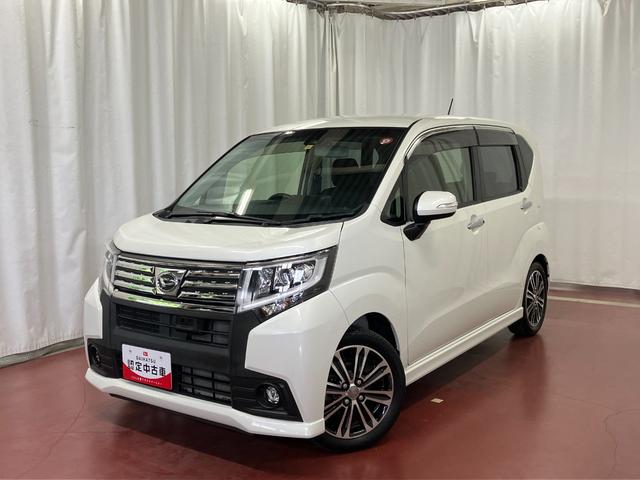 ムーヴカスタム　ＲＳ　ＳＡII下取車　ＳＤナビ　バックカメラ　ＴＶ　ＤＶＤ　ＥＴＣ　スマートキー　プッシュスタート　ターボ車　電動格納式ドアミラー　盗難防止システム　ＡＢＳ　ＬＥＤヘッドランプ　アイドリングストップ　オートライト（長崎県）の中古車