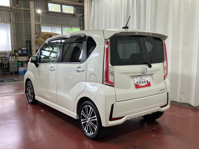 ムーヴカスタム　ＲＳ　ＳＡII下取車　ＳＤナビ　バックカメラ　ＴＶ　ＤＶＤ　ＥＴＣ　スマートキー　プッシュスタート　ターボ車　電動格納式ドアミラー　盗難防止システム　ＡＢＳ　ＬＥＤヘッドランプ　アイドリングストップ　オートライト（長崎県）の中古車