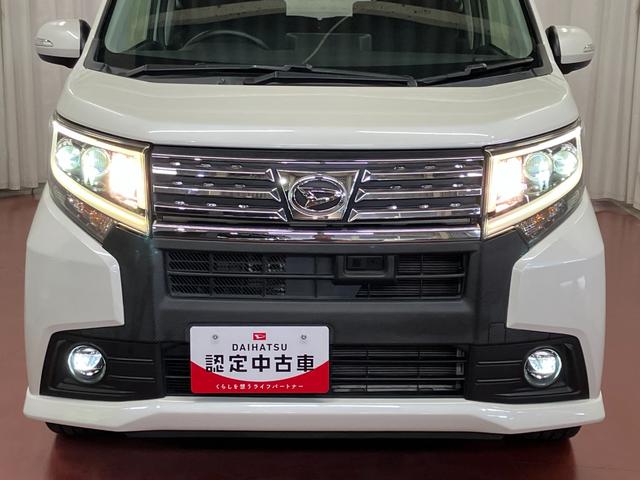ムーヴカスタム　ＲＳ　ＳＡII下取車　ＳＤナビ　バックカメラ　ＴＶ　ＤＶＤ　ＥＴＣ　スマートキー　プッシュスタート　ターボ車　電動格納式ドアミラー　盗難防止システム　ＡＢＳ　ＬＥＤヘッドランプ　アイドリングストップ　オートライト（長崎県）の中古車