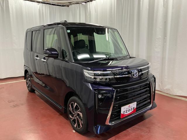 タントカスタムＸディスプレイオーディオ　踏み間違い防止　アイドリングストップ　バックカメラ付　両側パワースライドドア　ブルートゥース　シートヒーター付き　スマートキー＆プッシュスタート　オートライト　ＴＶ（長崎県）の中古車