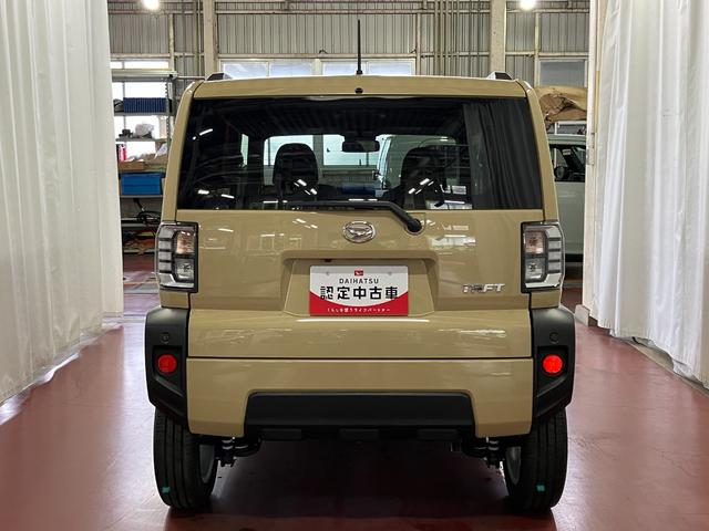 タフトＧ元展示車　１オーナー　衝突被害軽減システム　オートハイビーム　電動格納式ドアミラー　前席シートヒーター　禁煙　衝突安全ボディ　オートライト　スマートキー　ＬＥＤヘッドランプ　アイドリングストップ（長崎県）の中古車