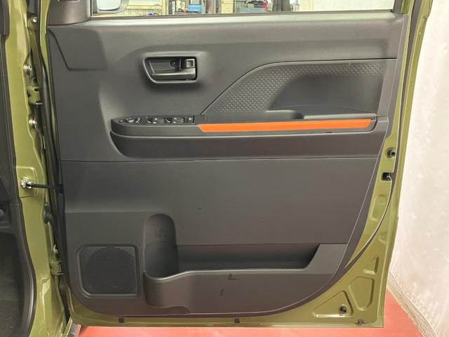 タントファンクロス届出済未使用車　元展示車　アイドリングストップ　衝突被害軽減システム　１オーナー　オートハイビーム　両側電動スライドドア　車線逸脱警報　シートヒーター　禁煙　ＬＥＤヘッドランプ　スマートキ−　記録簿（長崎県）の中古車