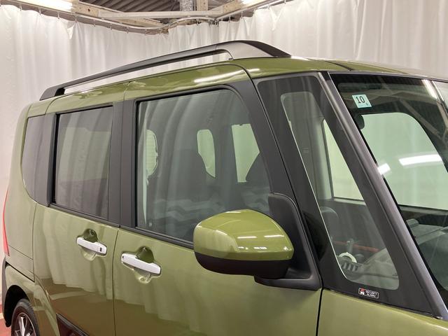 タントファンクロス届出済未使用車　元展示車　アイドリングストップ　衝突被害軽減システム　１オーナー　オートハイビーム　両側電動スライドドア　車線逸脱警報　シートヒーター　禁煙　ＬＥＤヘッドランプ　スマートキ−　記録簿（長崎県）の中古車