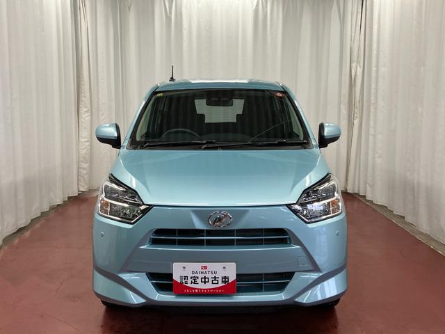 ミライースＸ　リミテッドＳＡIIIひょう害車　届出済未使用車　元展示車　衝突被害軽減システム　キーレス　アイドリングストップ　衝突安全ボディ　オートライト　ＬＥＤヘッドランプ　電動格納式ドアミラー　整備記録簿（長崎県）の中古車
