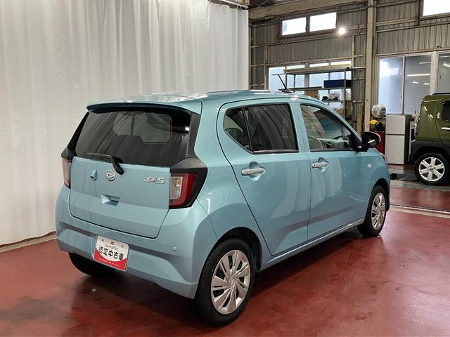 ミライースＸ　リミテッドＳＡIIIひょう害車　届出済未使用車　元展示車　衝突被害軽減システム　キーレス　アイドリングストップ　衝突安全ボディ　オートライト　ＬＥＤヘッドランプ　電動格納式ドアミラー　整備記録簿（長崎県）の中古車