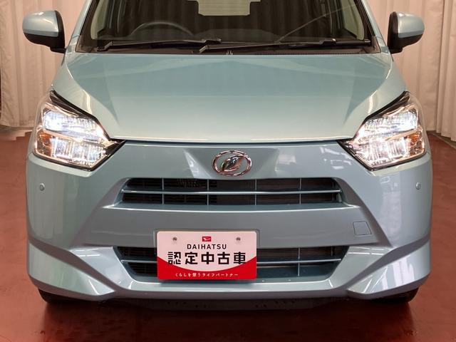 ミライースＸ　リミテッドＳＡIIIひょう害車　届出済未使用車　元展示車　衝突被害軽減システム　キーレス　アイドリングストップ　衝突安全ボディ　オートライト　ＬＥＤヘッドランプ　電動格納式ドアミラー　整備記録簿（長崎県）の中古車