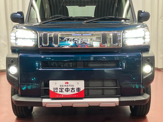 タフトＧ　クロムベンチャー届出済未使用車　元展示車　サンル−フ　衝突被害軽減システム　電動格納式ドアミラー　禁煙　アイドリングストップ　ＬＥＤヘッドランプ　オートハイビーム　シ−トヒ−タ−　セキュリティアラーム　オートライト（長崎県）の中古車