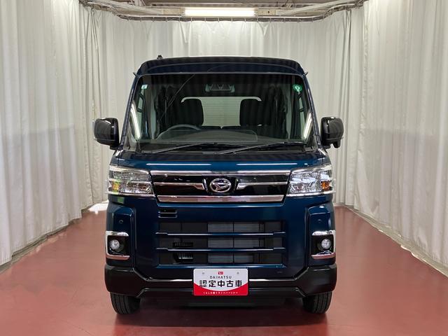 アトレーＲＳ届出済未使用車　元展示車　ターボ　アダプティブクルーズコントロール　両側電動スライドドア　アイドリングストップ　衝突被害軽減システム　オートハイビーム　電動格納式ドアミラー　オートライト　スマートキー（長崎県）の中古車